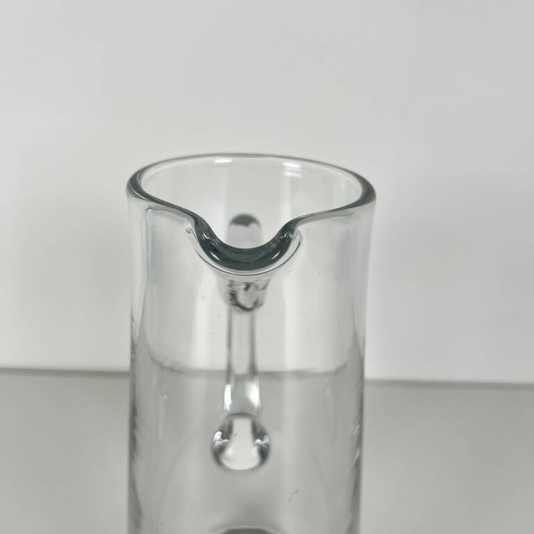 Rare Ancien Grand Broc à orangeade, pichet, pot à eau Baccarat estampillé C