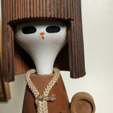 Great warrior kokeshi - Japan 1960-70