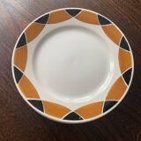Set of 6 Badonviller plates, Henri model