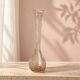 La Rochère pink bubble glass soliflore vase – mouth-blown