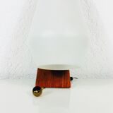 Mid century teak wall lamp, 1960s
