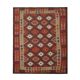 Burgundy Wool Kilim Rug, Large Afghan Tribal Flatweave 304x200cm