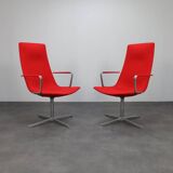 Set of 2 “Catifa 70” Swivel Lounge Chairs by Arper, Italy