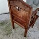 Seat throne oak