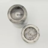 Marble candleholder set, Danish design, 1970s, production: Denmark