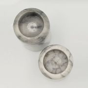 Marble candleholder set, Danish design, 1970s, production: Denmark
