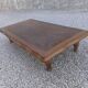 Solid wood coffee table with 4 legs