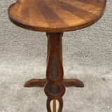 Kidney pedestal table