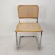 Ensemble de 5 chaises Cesca vintage par Marcel Breuer