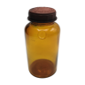 Amber apothecary bottle