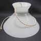 Suspension en opaline blanche