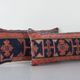 Set of 2 vintage Turkish cushion covers 25x61 cm