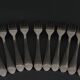 Menagere in metal argente Auerhahn 1930 art deco 73 pieces