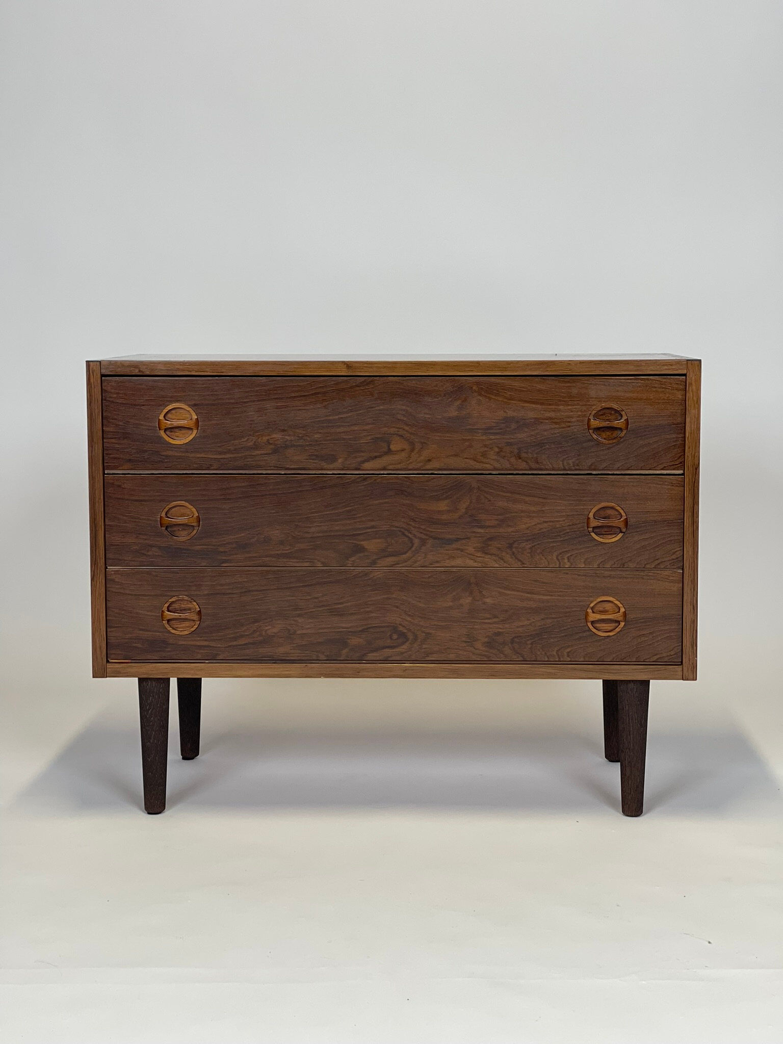 Rosewood chest of drawers from the 1960s.