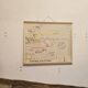 Old geography map school map Oceania political and physical co