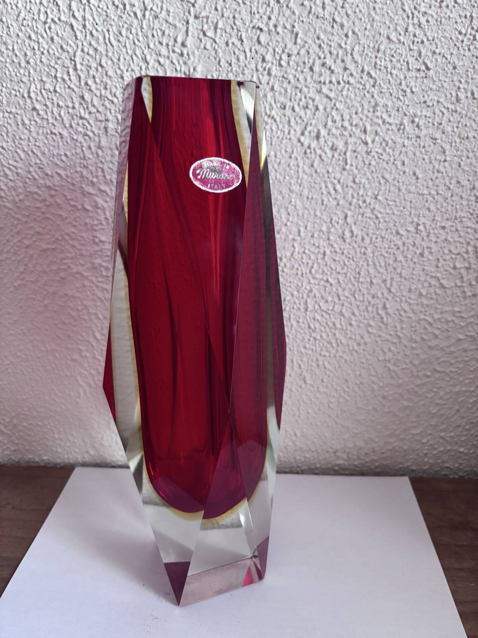 Crystal vase