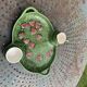 Slurry dish for red fruits, cream pot and vintage sugar bowl