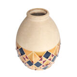 Glazed ceramic vase