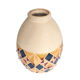 Glazed ceramic vase