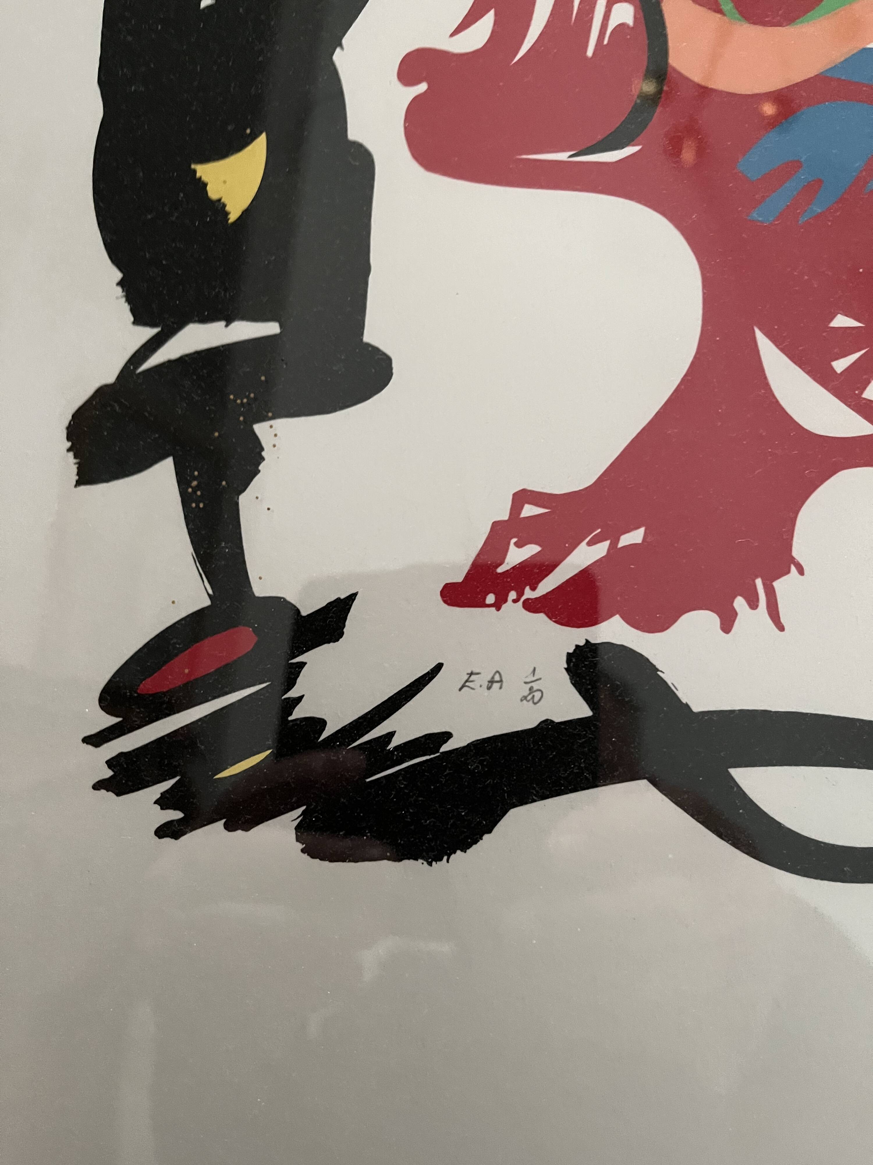 Artist proof moretti