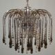 Italian Murano glass waterfall chandelier 1960