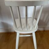 White vintage children's chair