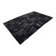 Tapis patchwork vintage noir Hmep sku 3046
