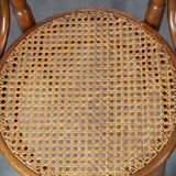 Set of 4 beautiful and atmospheric vintage design bistro chairs