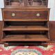 Victorian writing desk from the 19th century in mahogany.