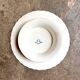 Minton ironstone cake plate, "Moustiers" service