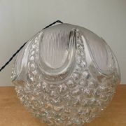 Baladeuse globe vintage en verre XL