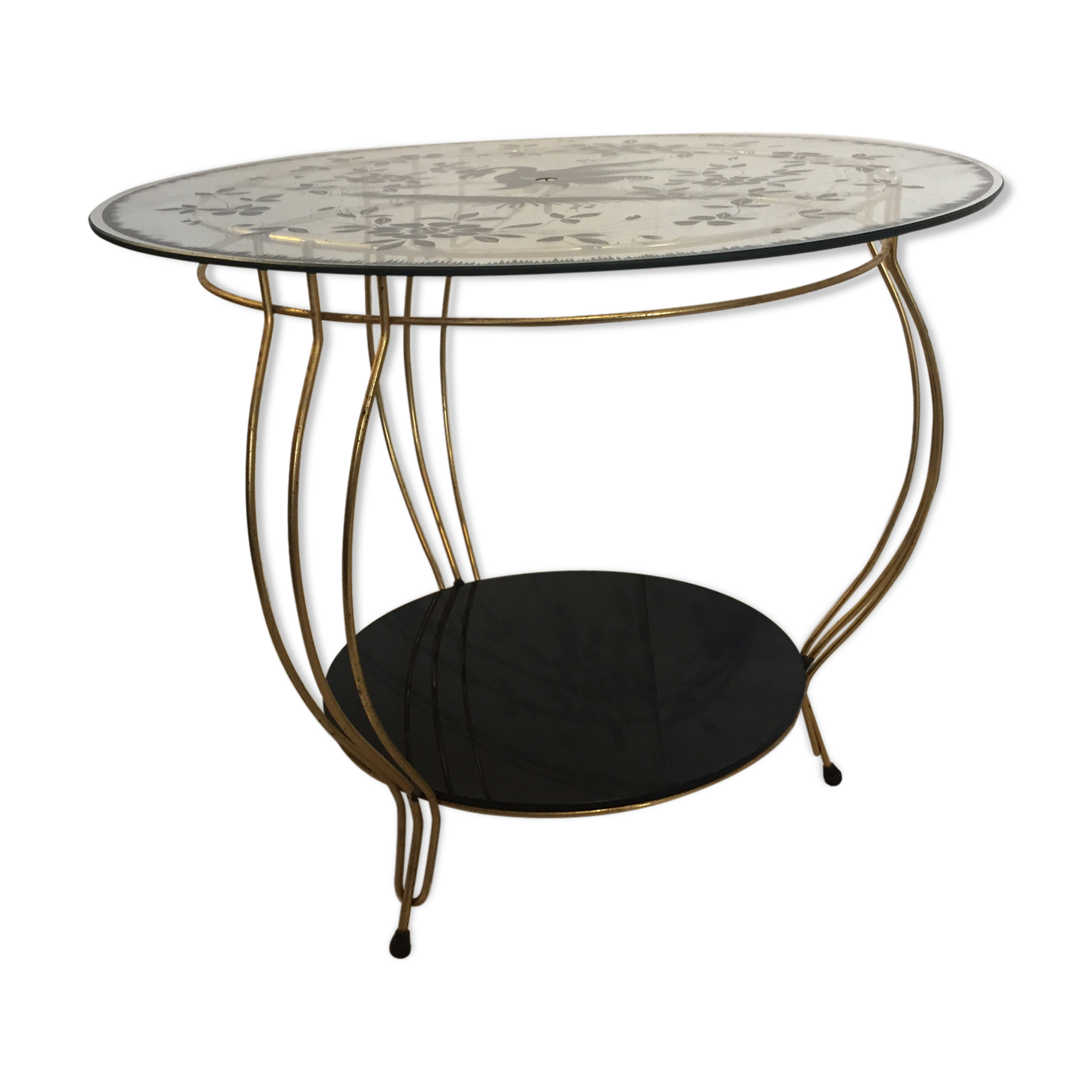 1950's pedestal table