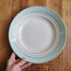 Vintage round dish K&G Lunéville, Regency