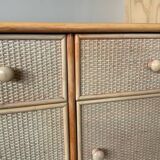 Rattan buffet