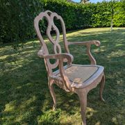 Italian cane armchair