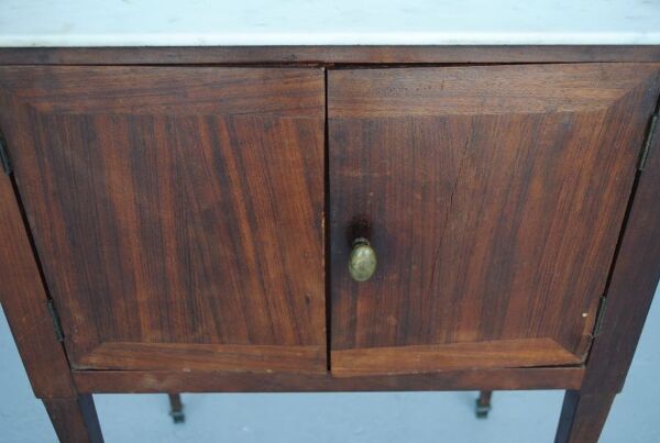 Chevet en acajou fin XVIIIème