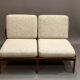 Sofa 2 places "Scandinavian design".