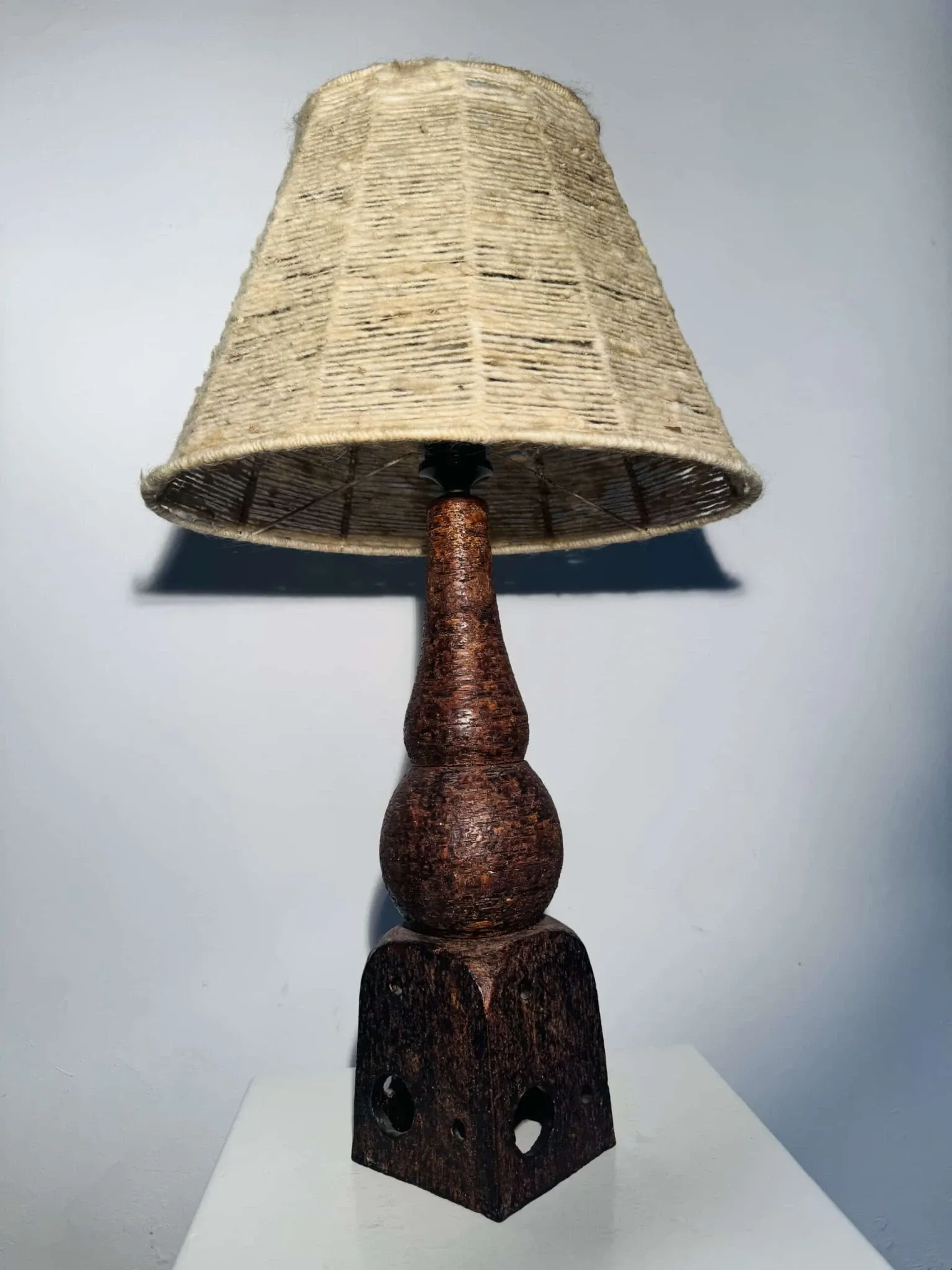 Stoneware Table Lamp By Pieter Groeneveldt, The Netherlands, Circa 1950S