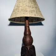 Lampe de table en grès par Pieter Groeneveldt, Pays-Bas, vers les années 1950.