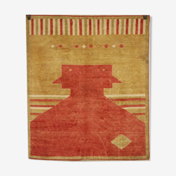 Herat rug India 20th century 142x163cm