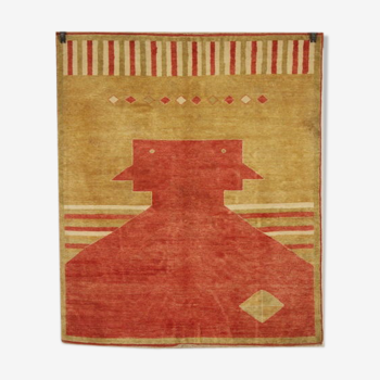 Tapis herat Inde XXeme siècle 142x163cm