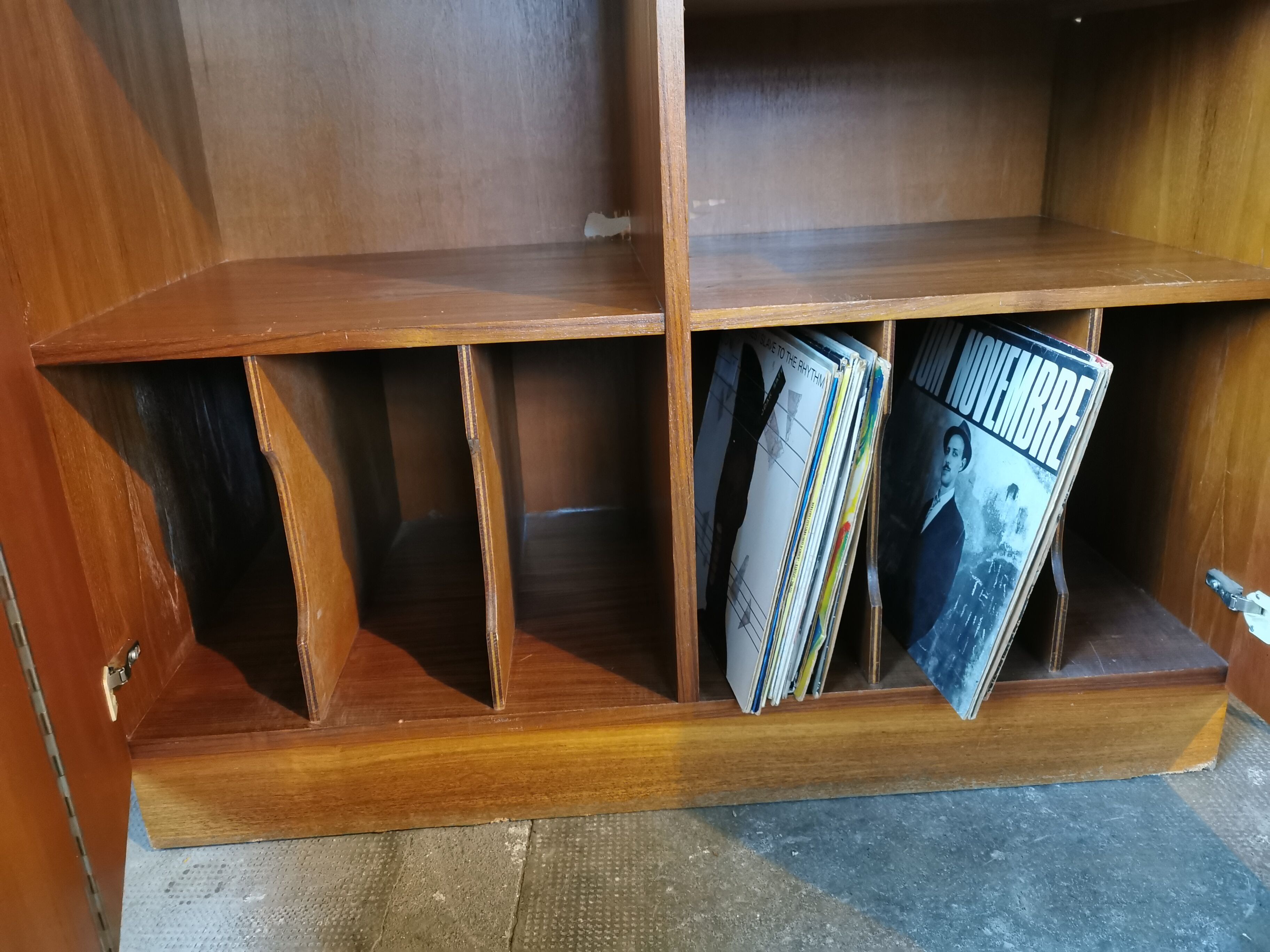 Hi-fi cabinet, music, Scandinavian style 1970