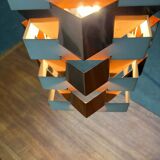 Modern Dutch Star Suspension Mid-Century by J.J.M. Hoogervorst for Anvia, 1960s