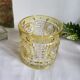 Cut glass bowl centerpiece