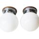 Pair of 1930s Modernist Ceiling or Wall Lights