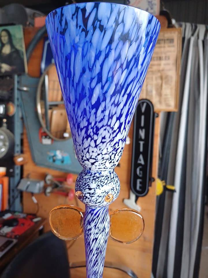 Vase en verre de Murano Carlos Moretti