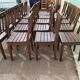Ensemble lot de 20 chaises en bois de bistrot
