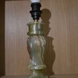 Multicolored marble lamp legs