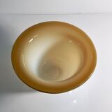 Mid Century Murano Fruit Bowl Opalina Milk Glass