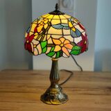 Tiffany Lamp Glass Paste and Metal